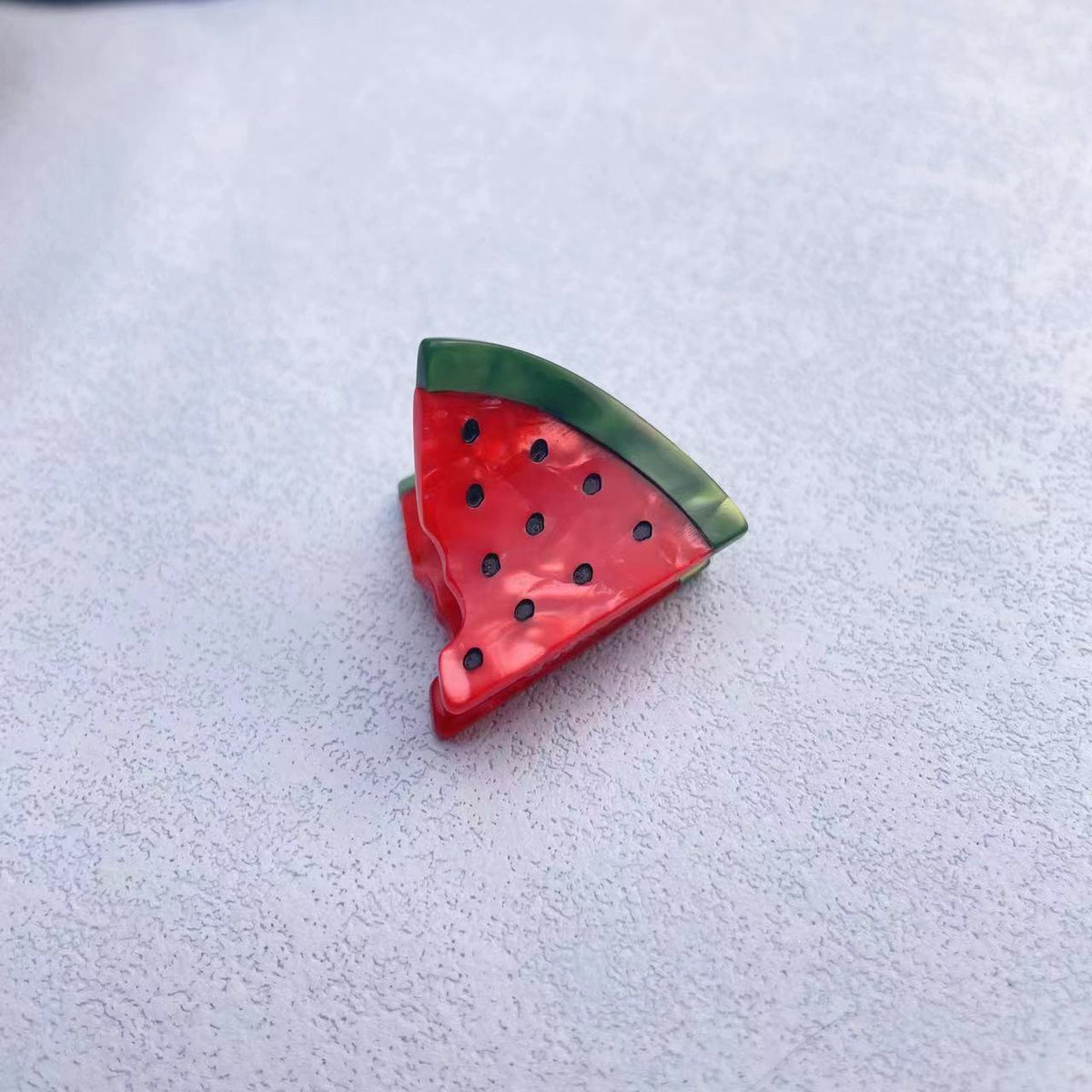 Mini fruit hair clips