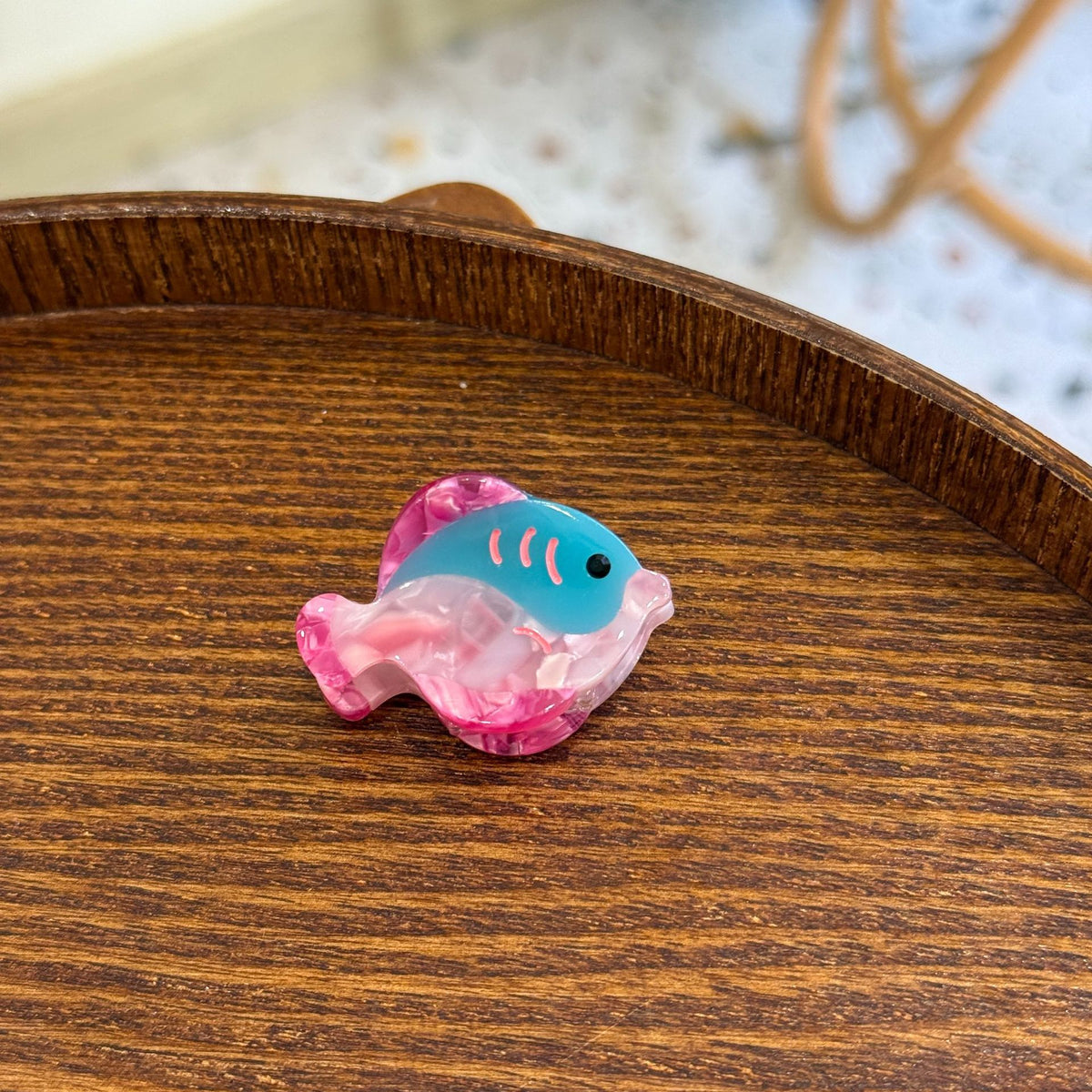 Mini ocean octopus, dolphin, and whale hair claw