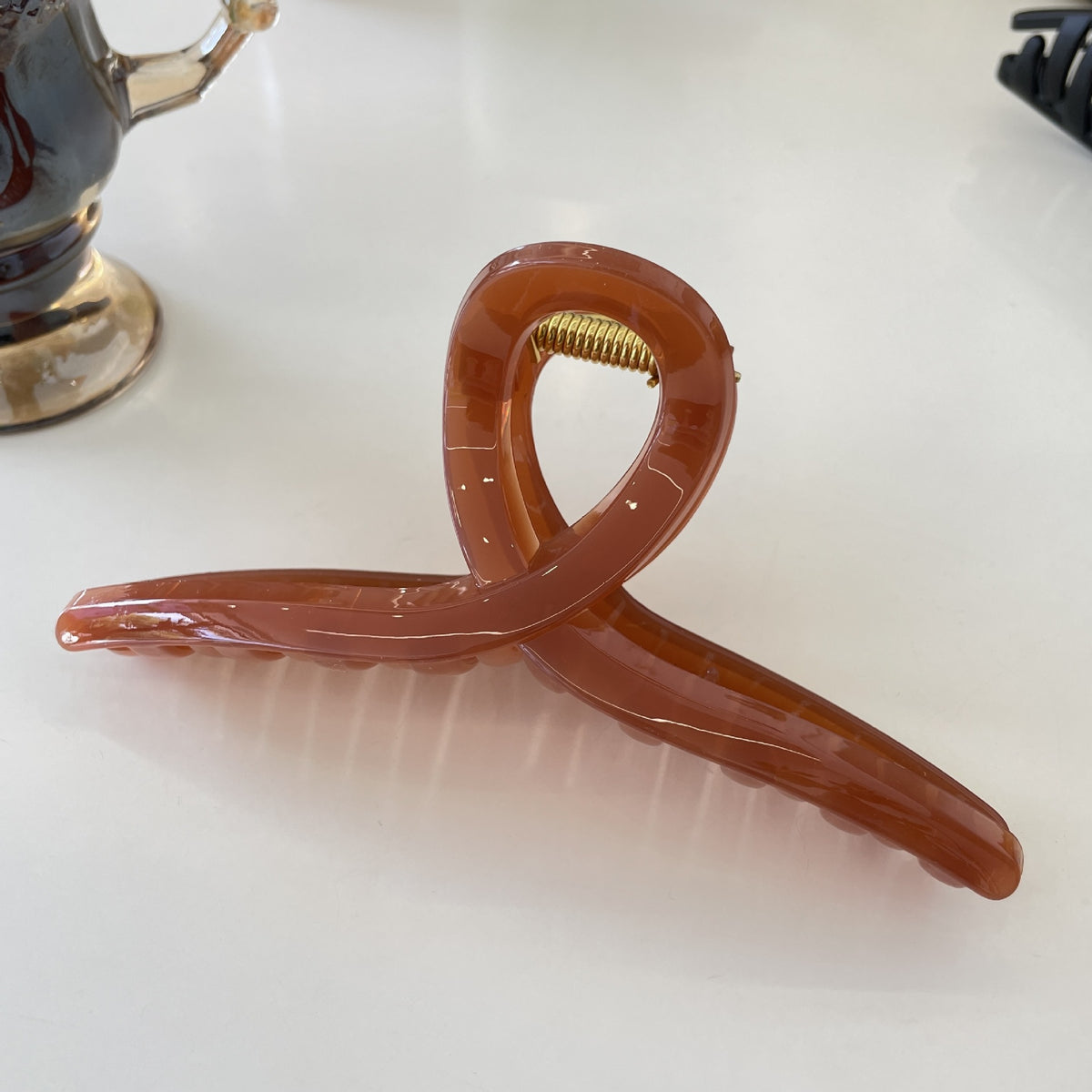 15cm clothes hanger hair claw