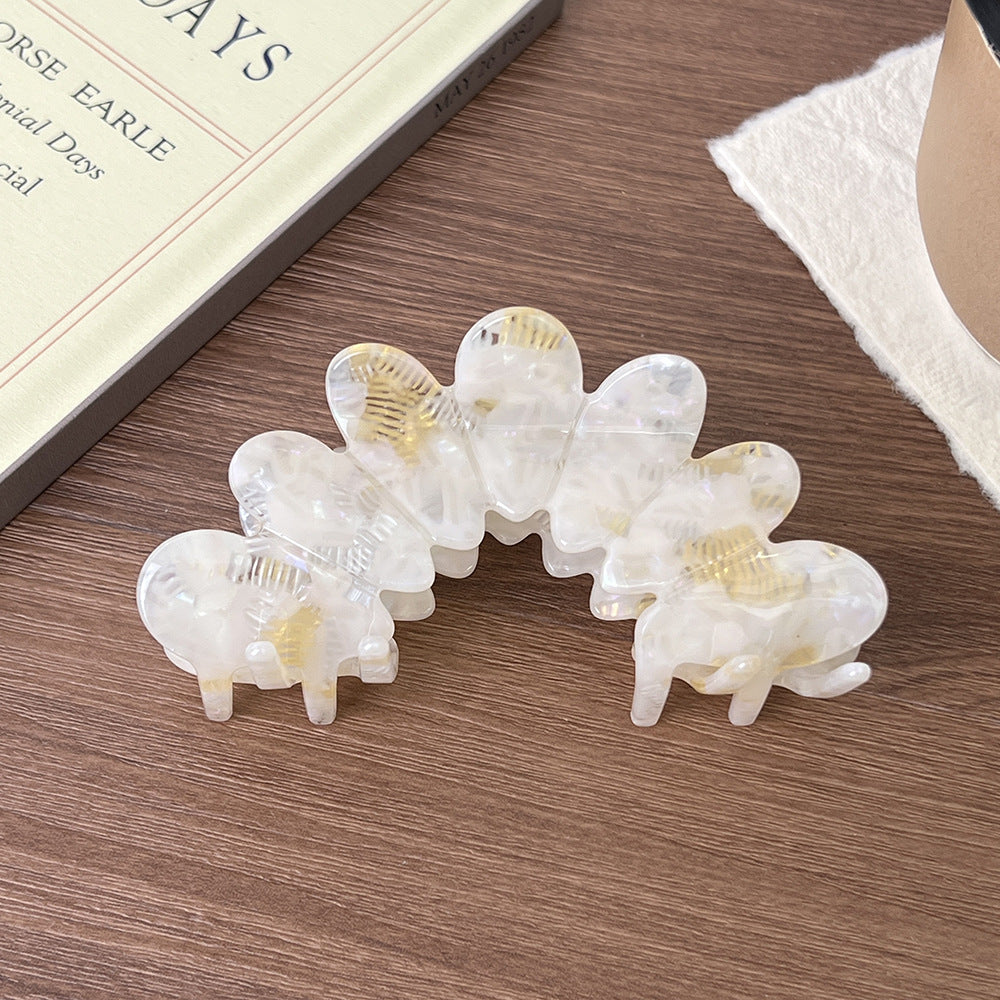 Flower Petal Hair Claw