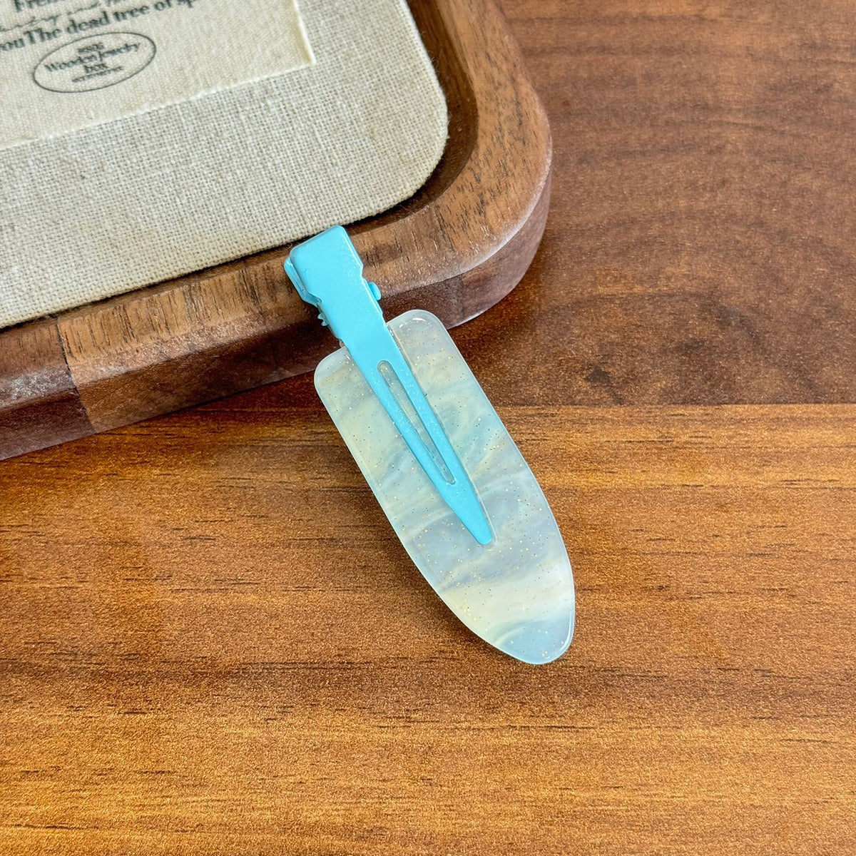 Candy color jelly one-word clip duck bill clip basic versatile seamless hairpin