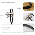 Bow headband, solid color acetic acid high-sense disc hair pressure hair headband hair accessories
