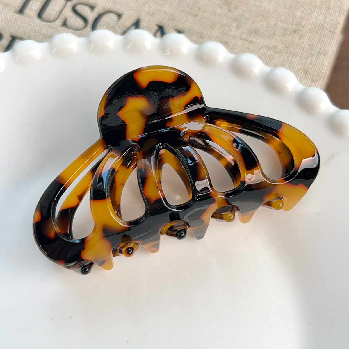 Pumpkin Hair Claw