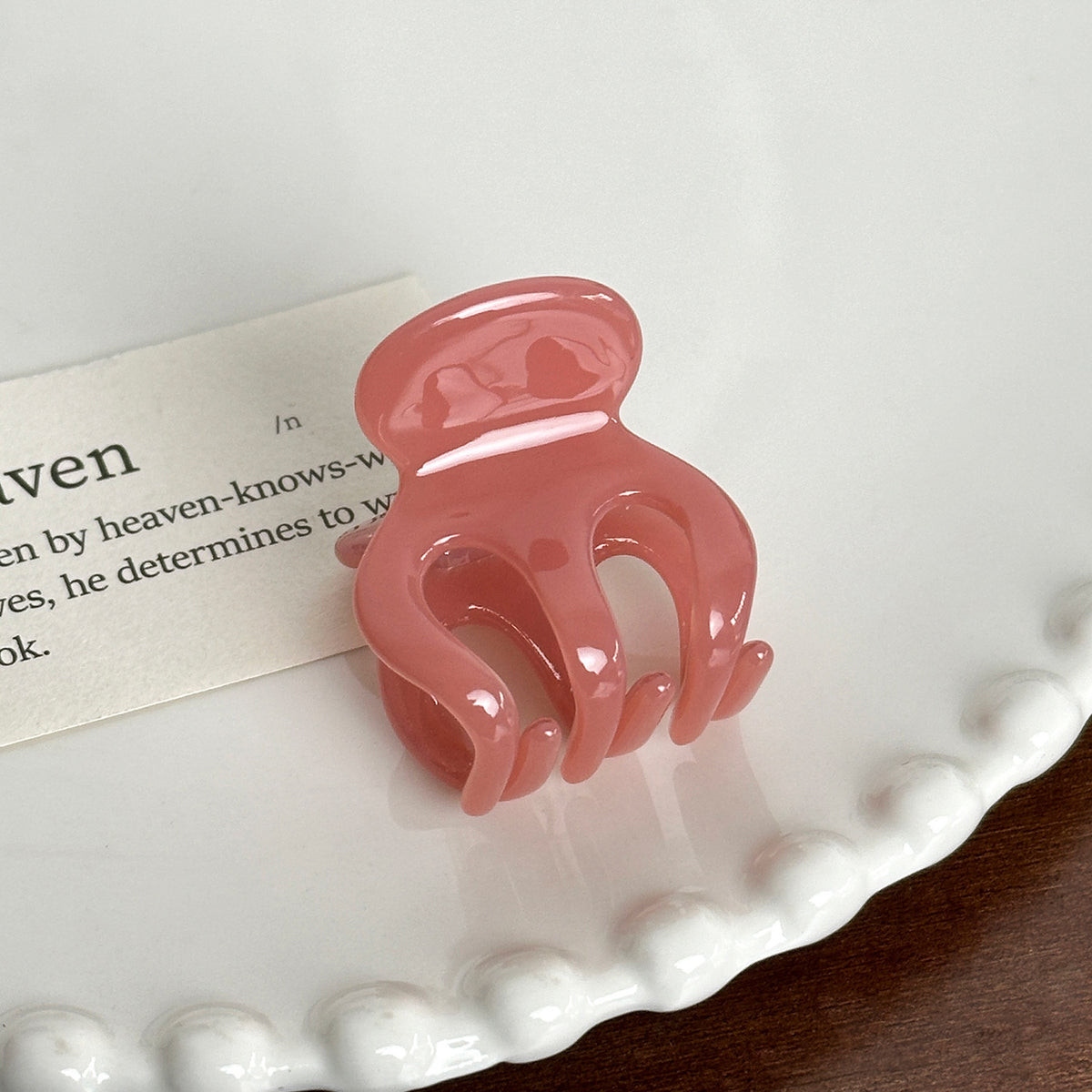 small jelly bangs hair clip