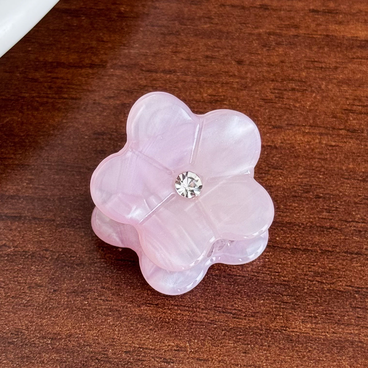 Mini Broken Diamond Flower Hair Claw