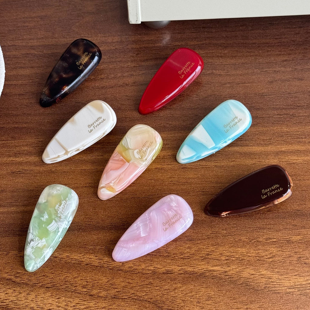 4mm Water droplet hair clip
