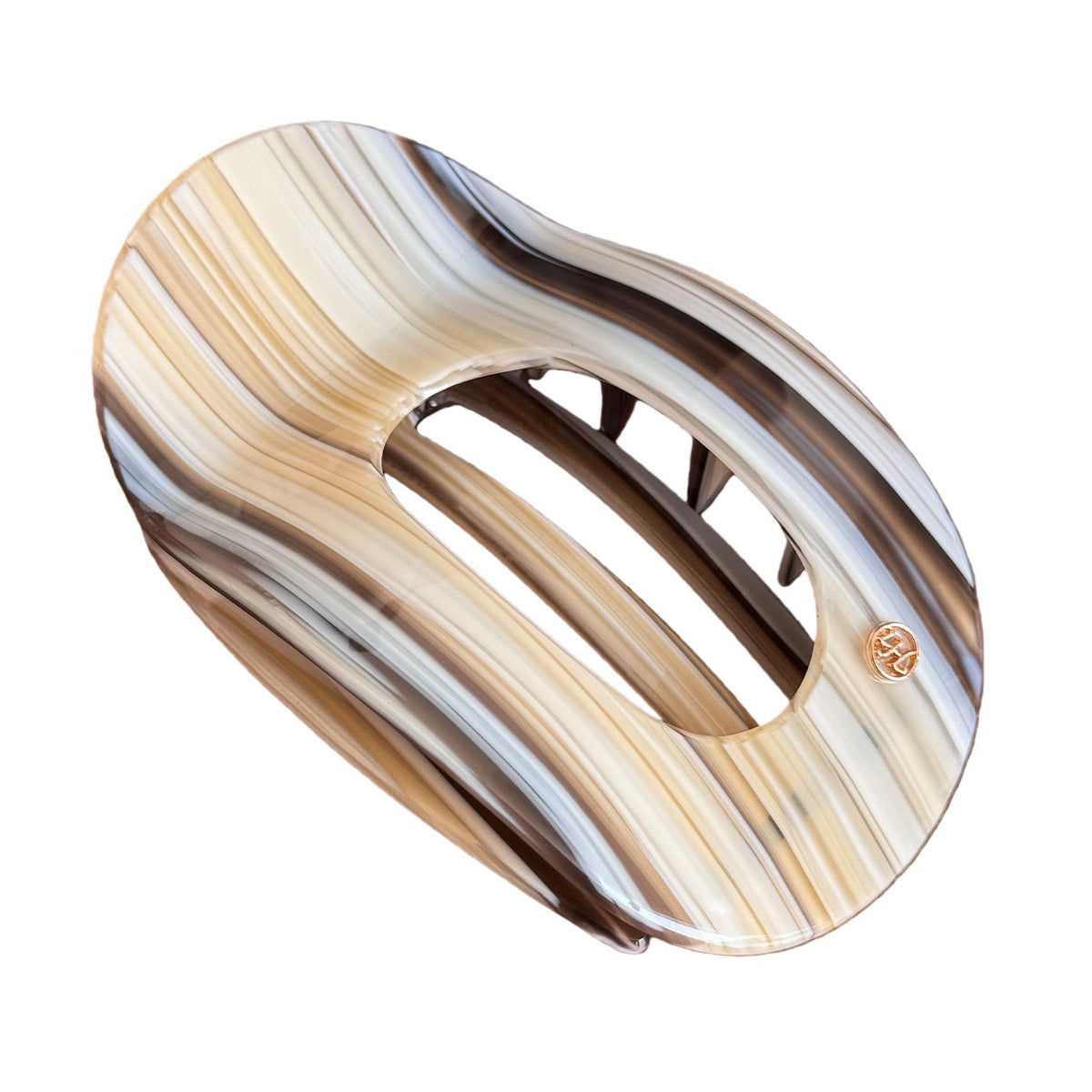 Flat Grab Clip Back Head Disc Hair Claw