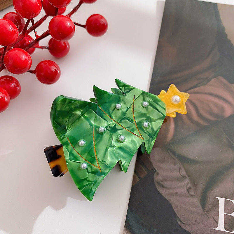 Christmas Series Medium Hair Claw