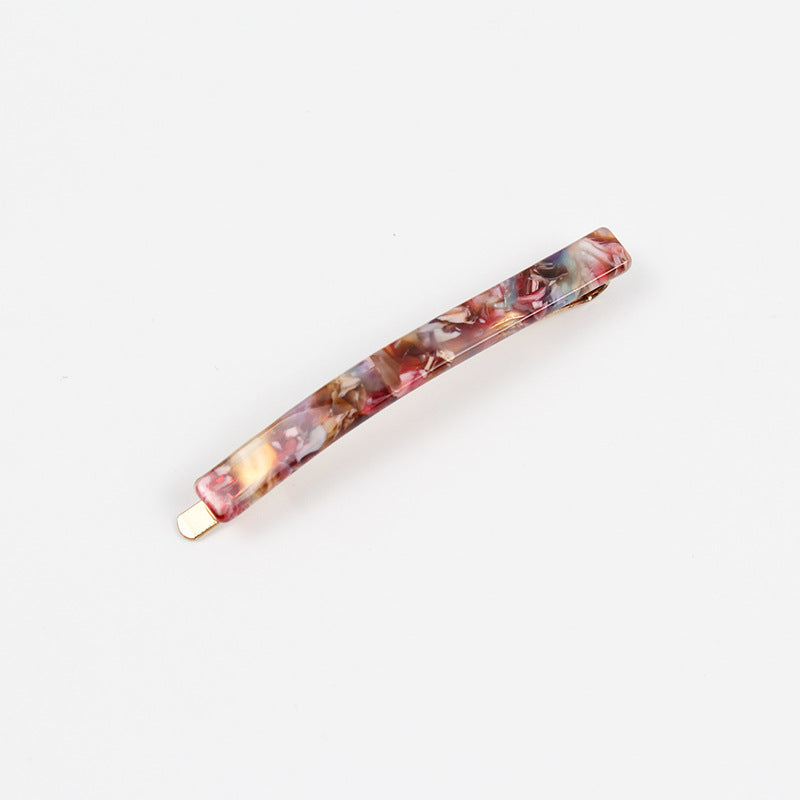 Japanese bangs hairpin acetic acid plate hairpin edge clip