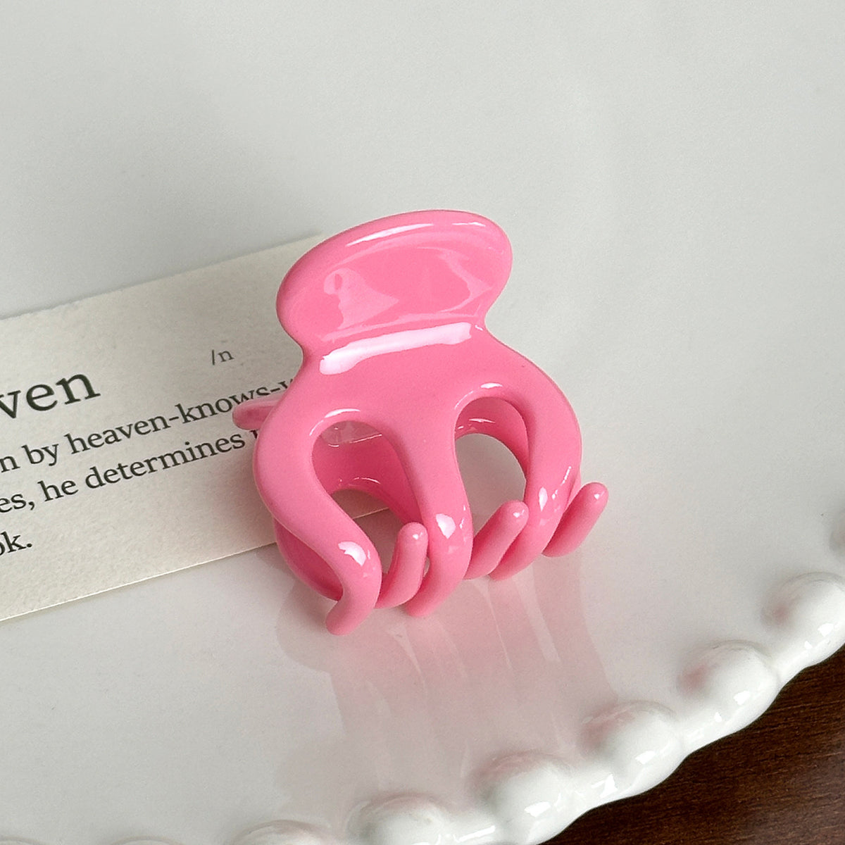 small jelly bangs hair clip