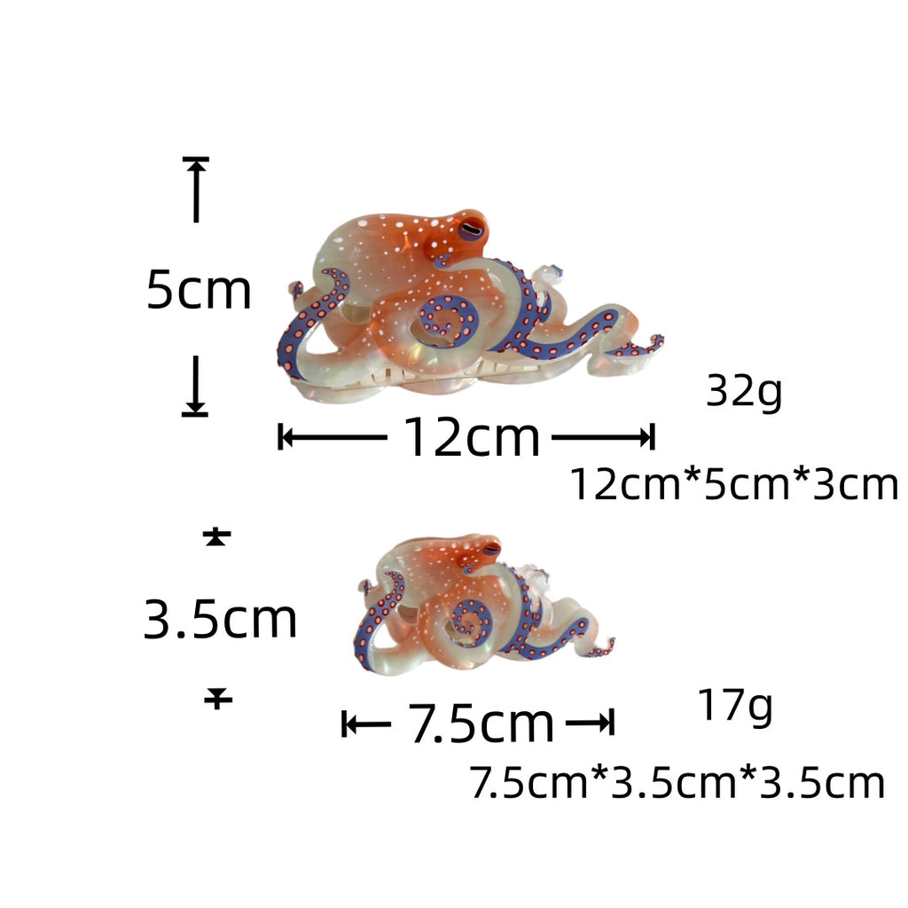 Ocean Octopus Hair C law