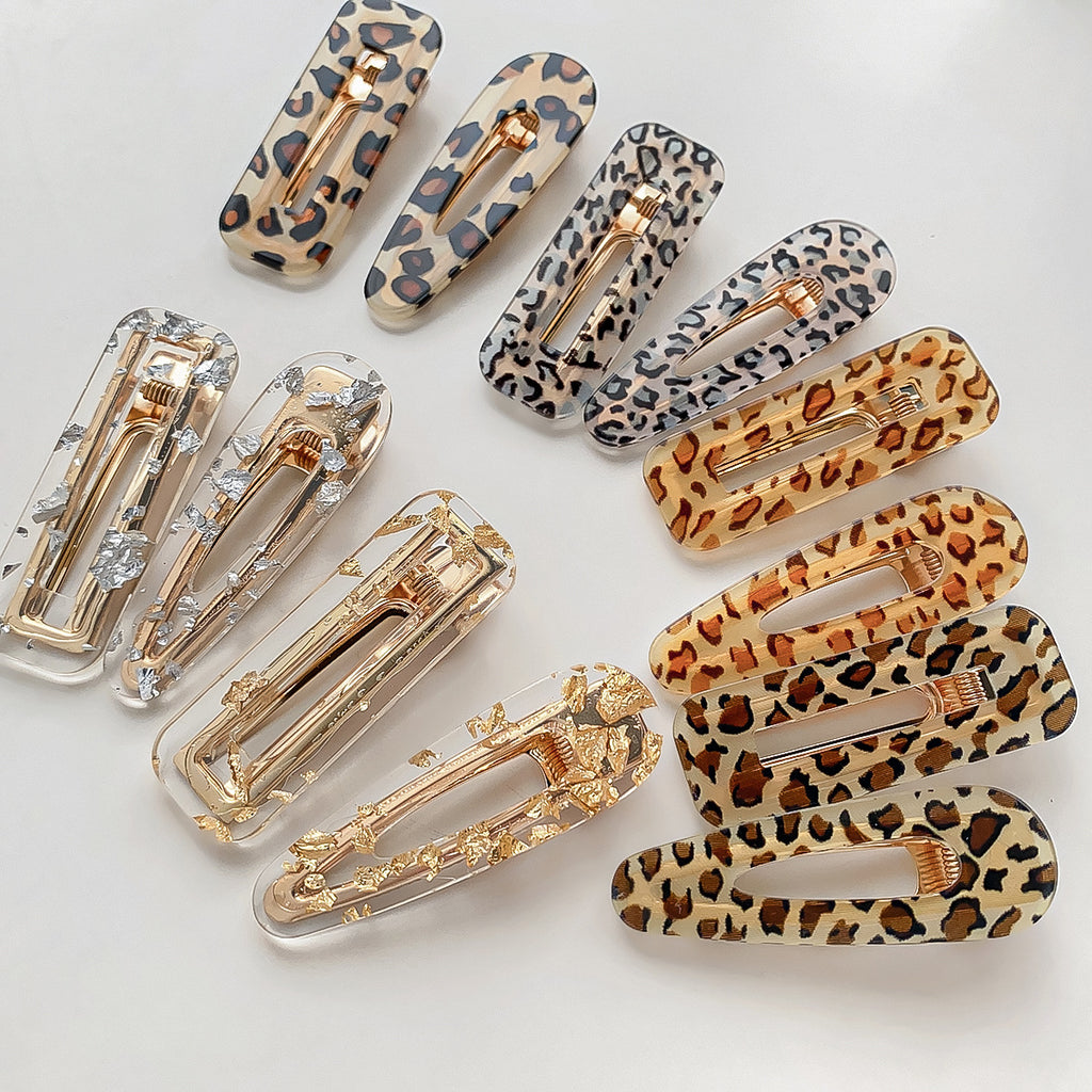 water drop hair clip