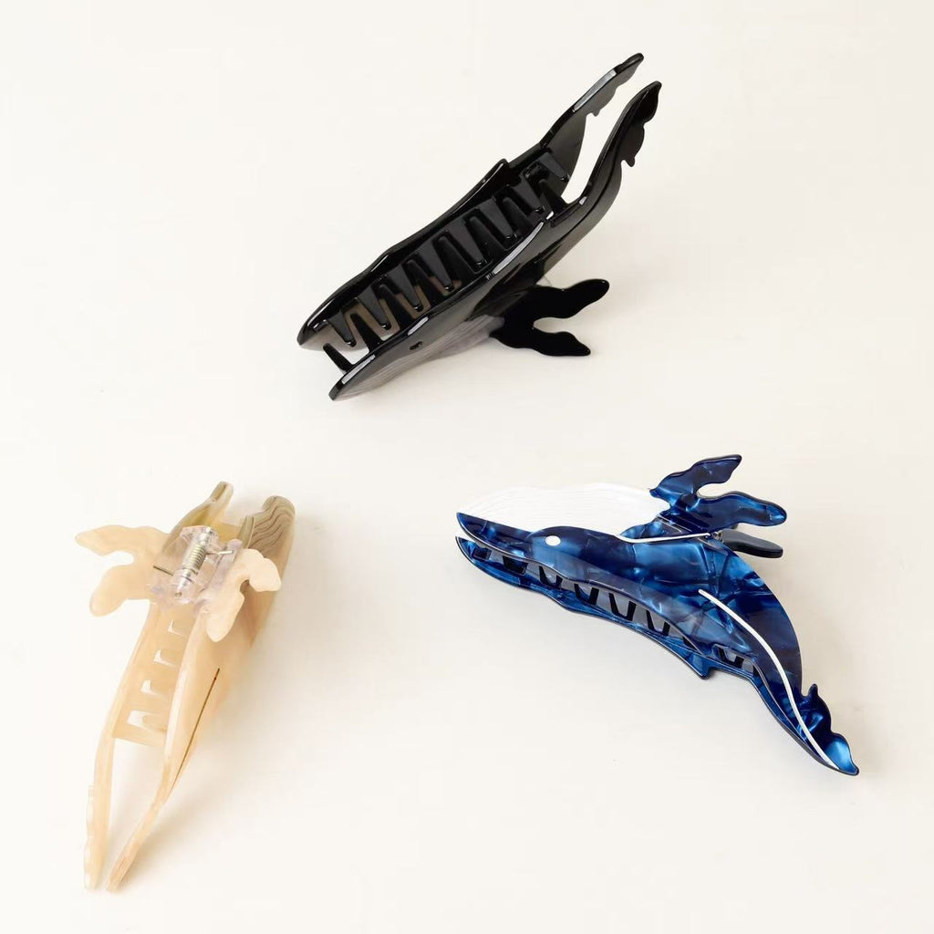 Ocean Whale Hair Claw