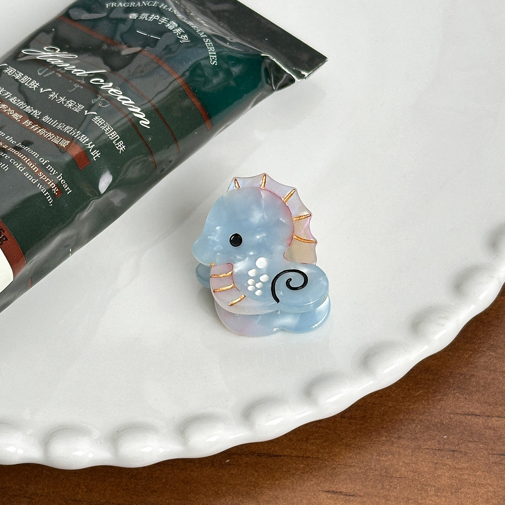 marine animal mini hair claw
