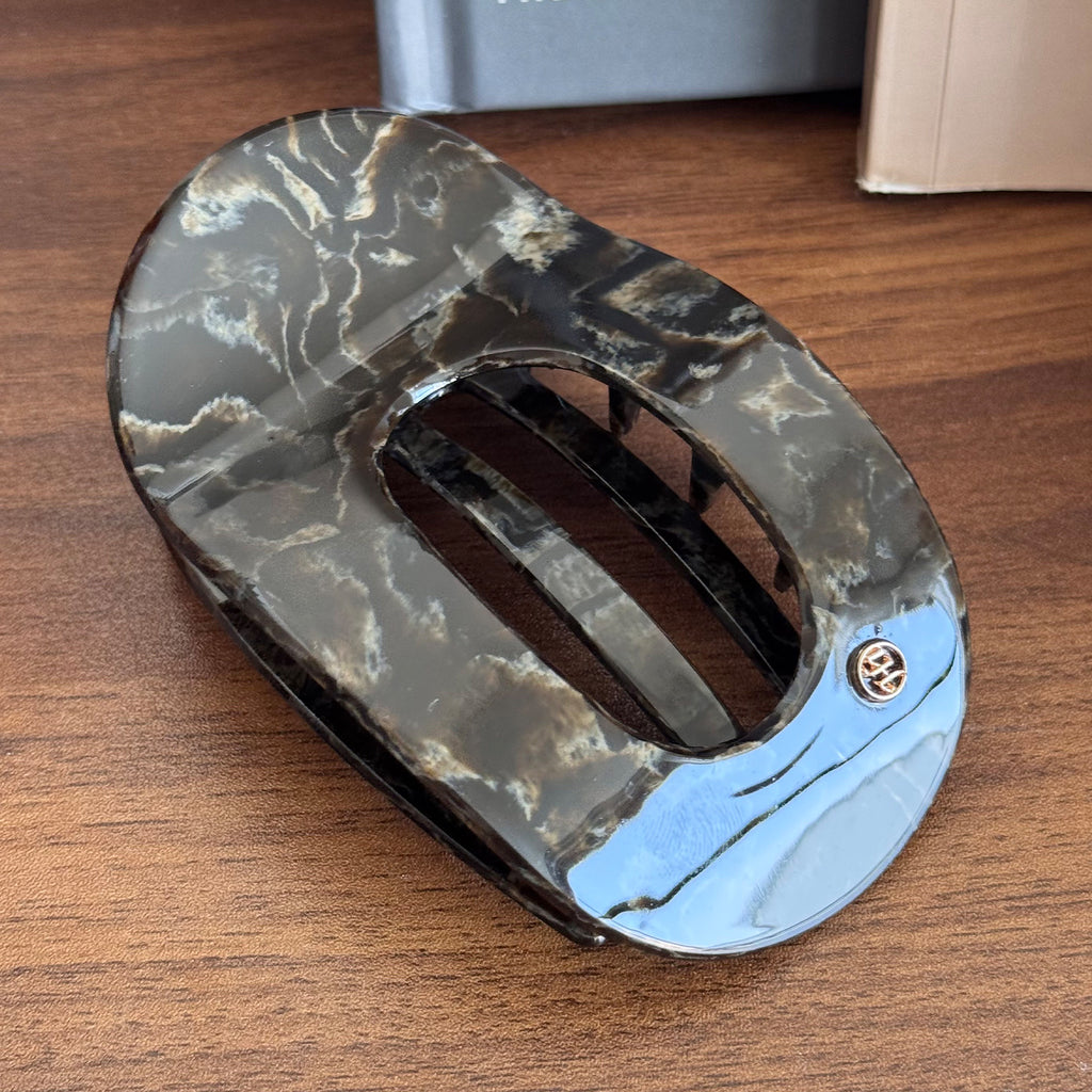 Flat Grab Clip Back Head Disc Hair Claw