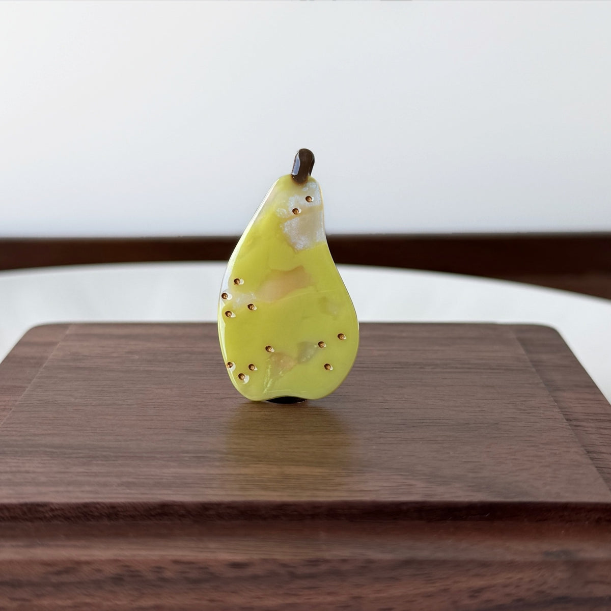Pear Hair Clip