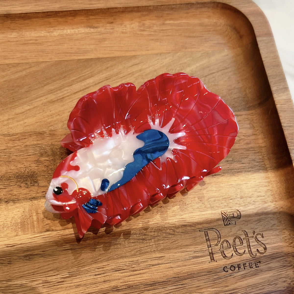 ocean series sea turtle, dolphin, goldfish hair claw