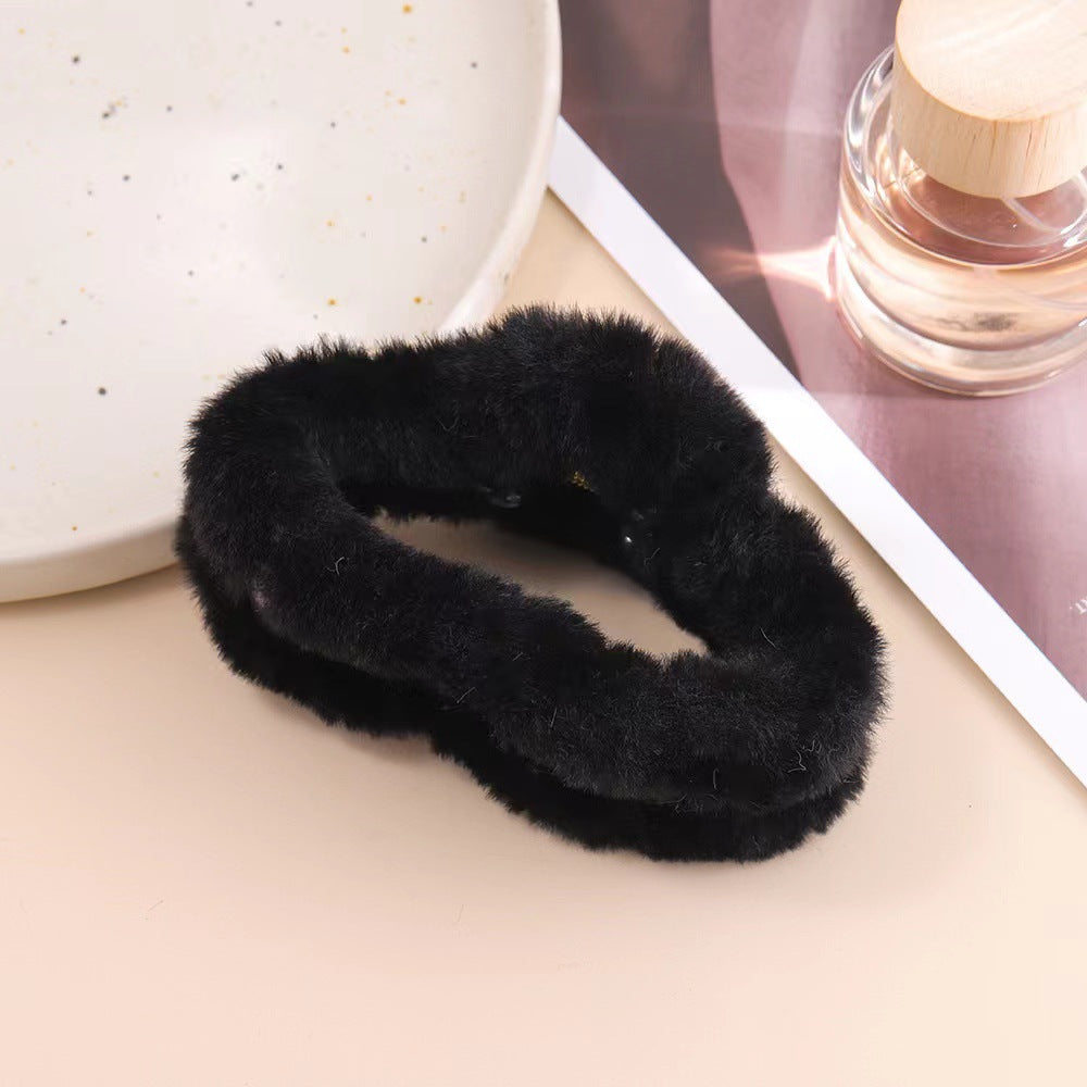 Autumn/Winter Plush Claw Clip
