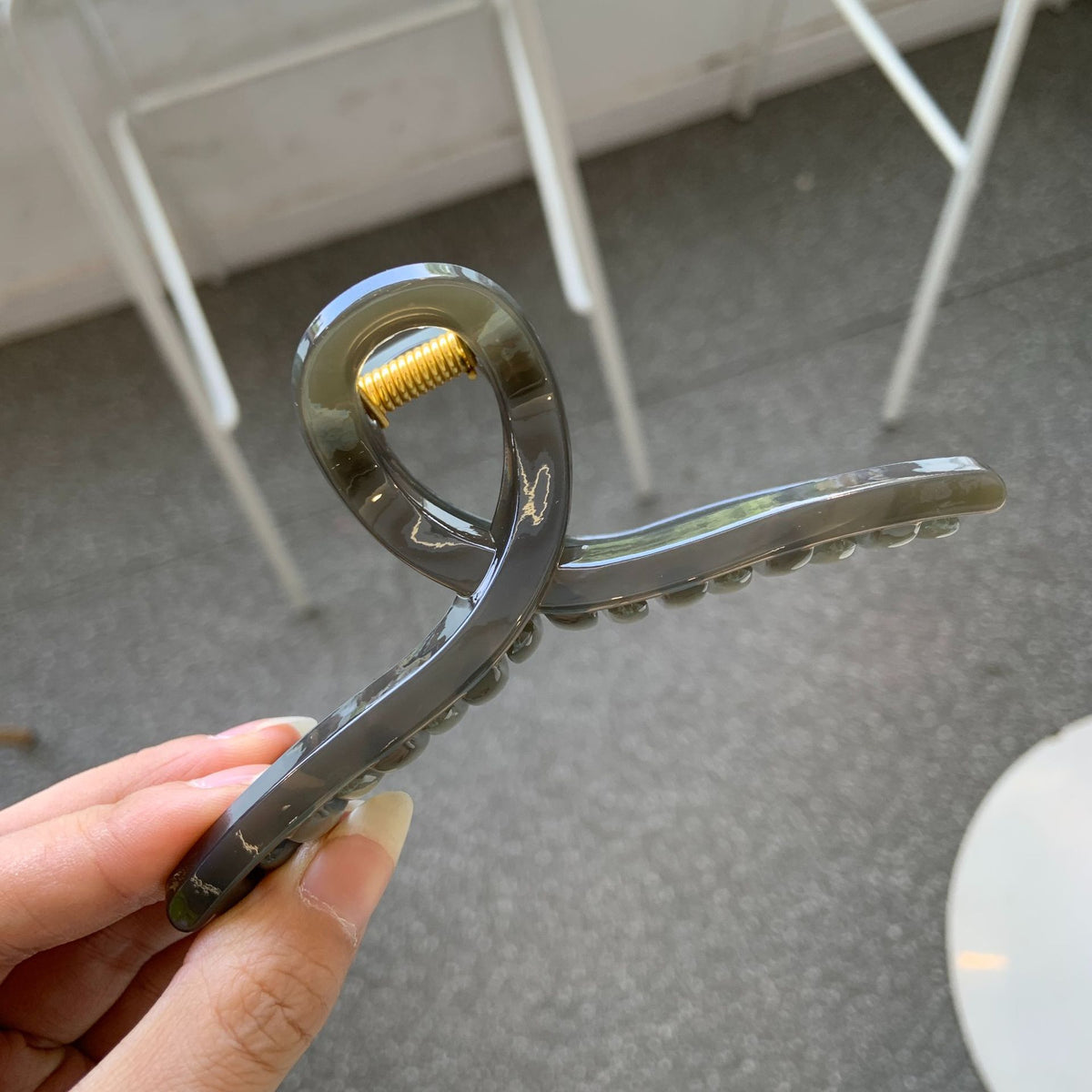 11cm clothes hanger hair claw