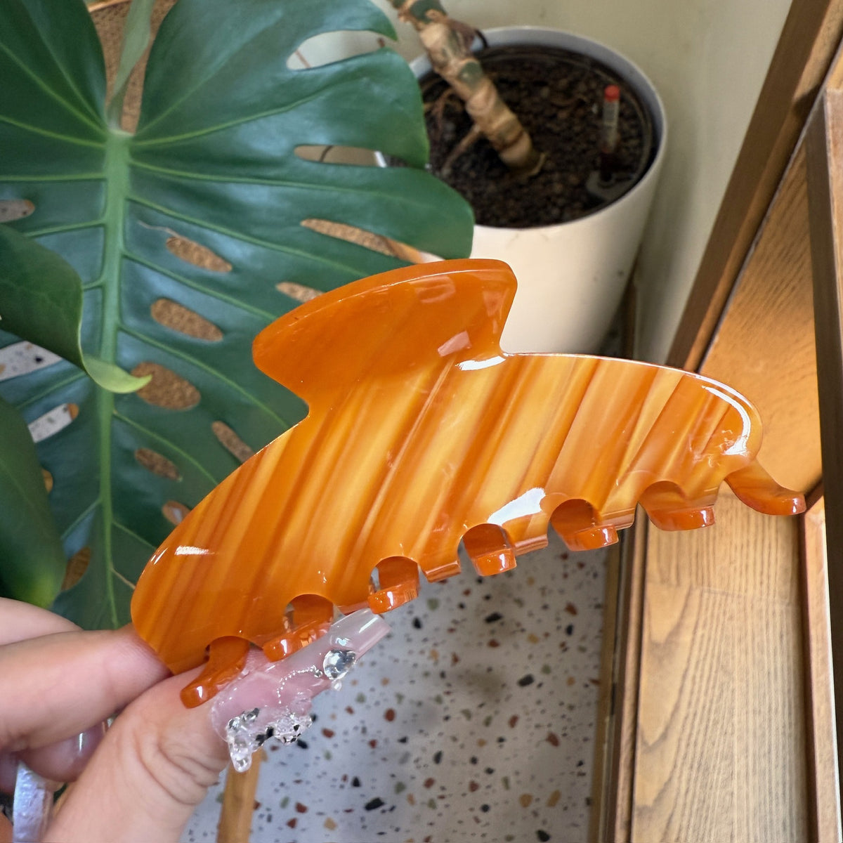 DIY Custom Big Hair Claw