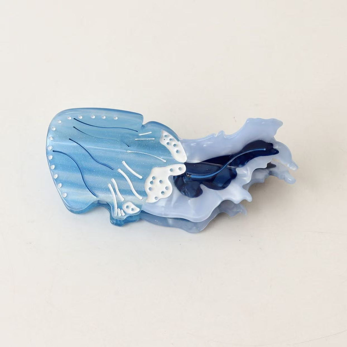 marine jellyfish hair claw