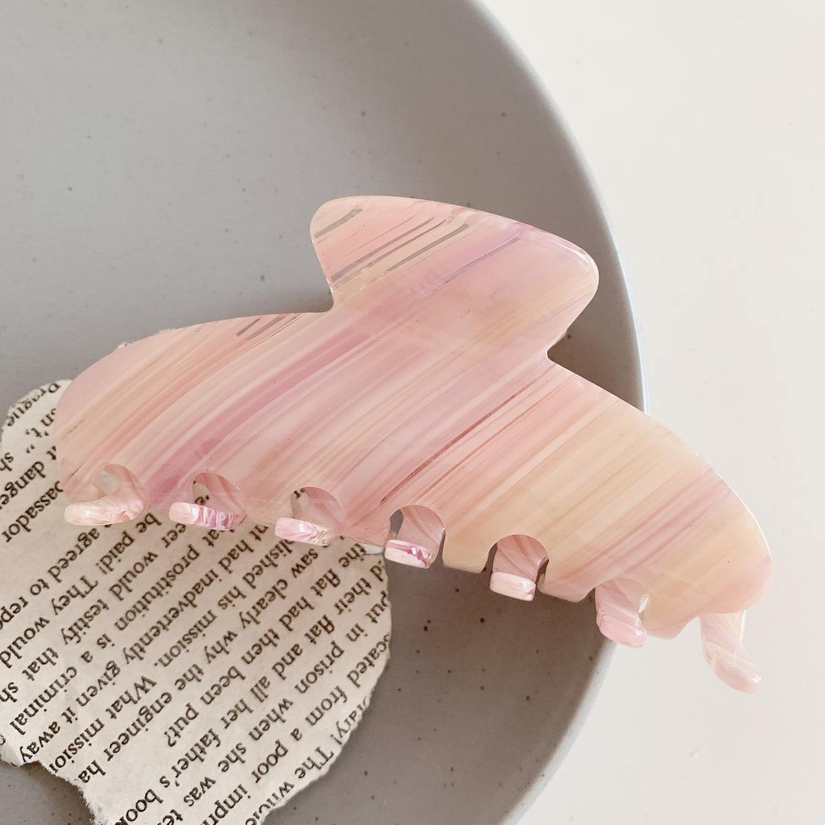 checkerboard acetic acid hairpin hair claw