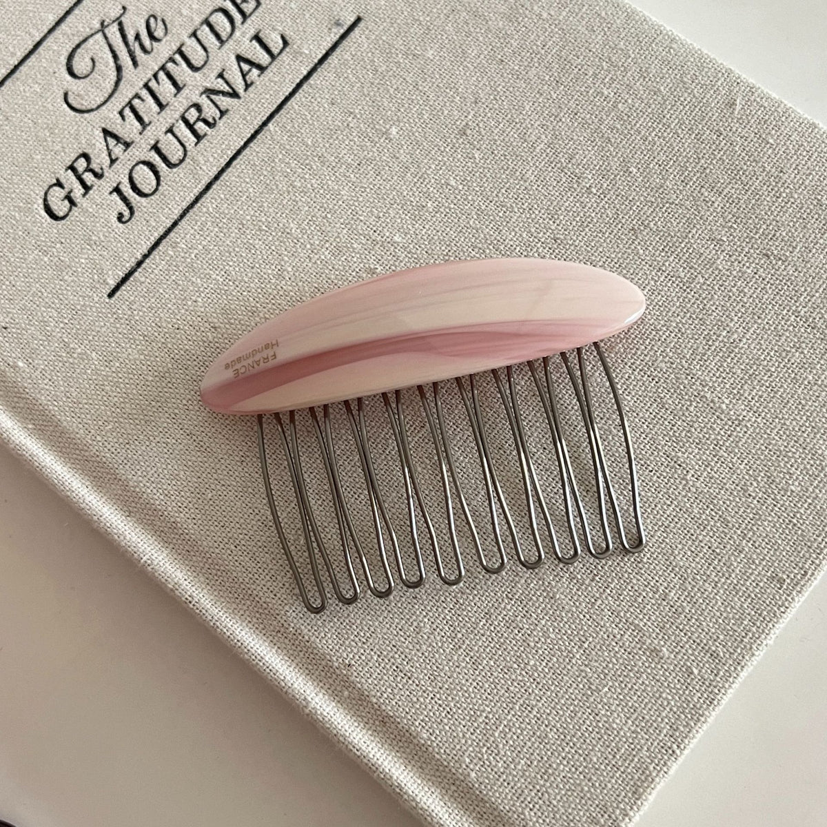 Temperament Broken hair Fixed finishing artifact Hair comb Hair card Female side hairpin Back head hair upside down Comb