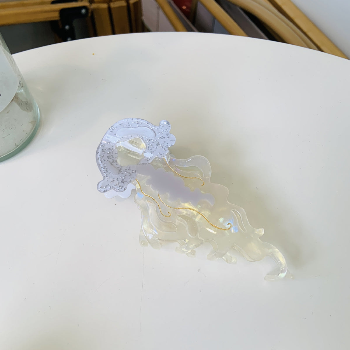 ocean jellyfish hair claw