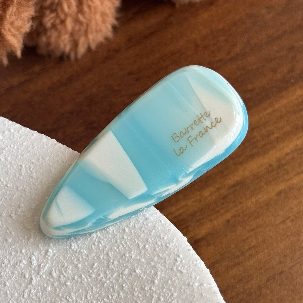 4mm Water droplet hair clip
