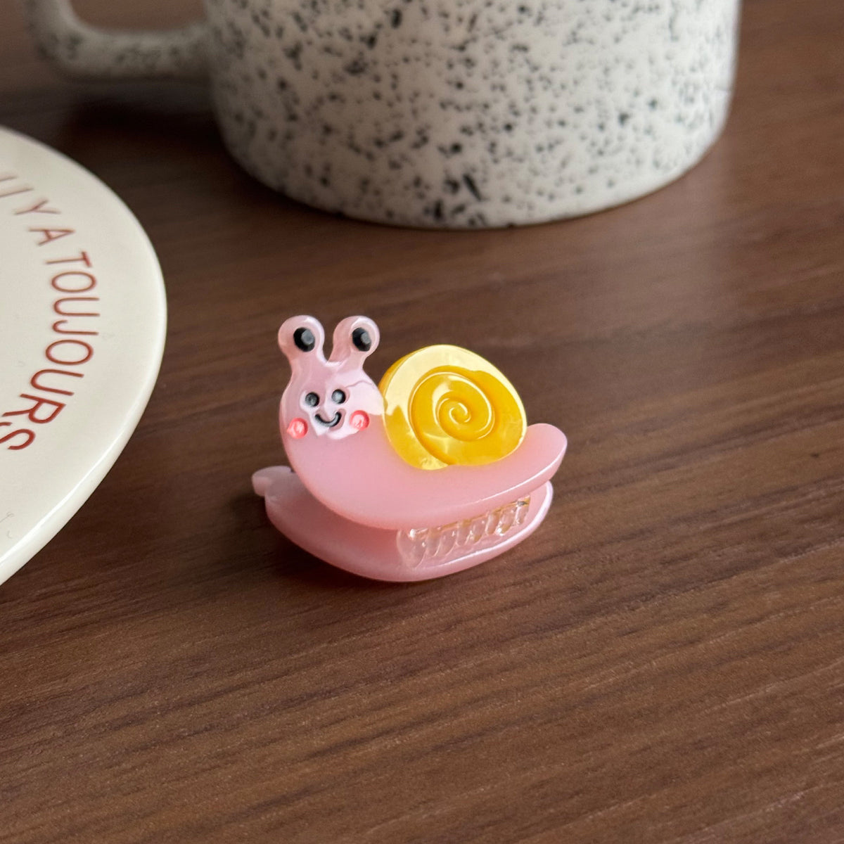 Mini Honeybee hedgehog ladybird hair claw