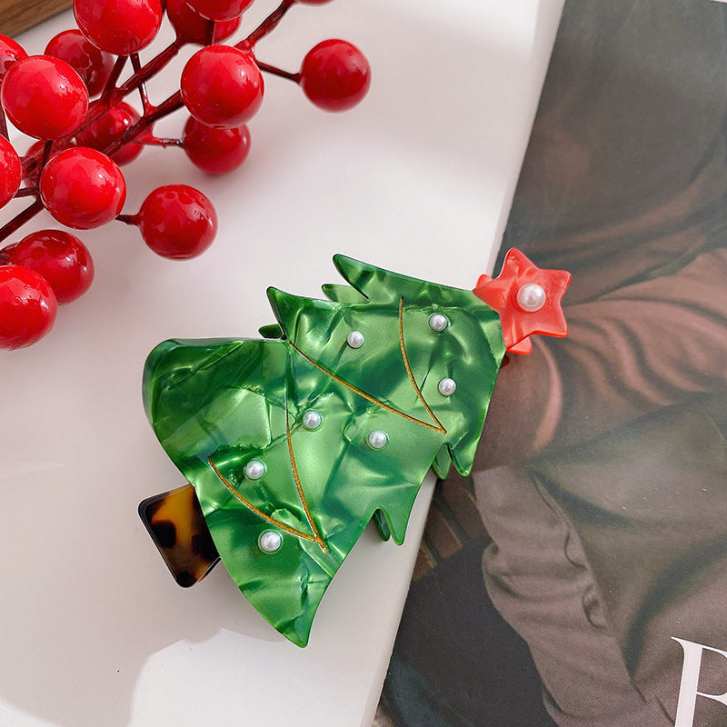Christmas Series Medium Hair Claw