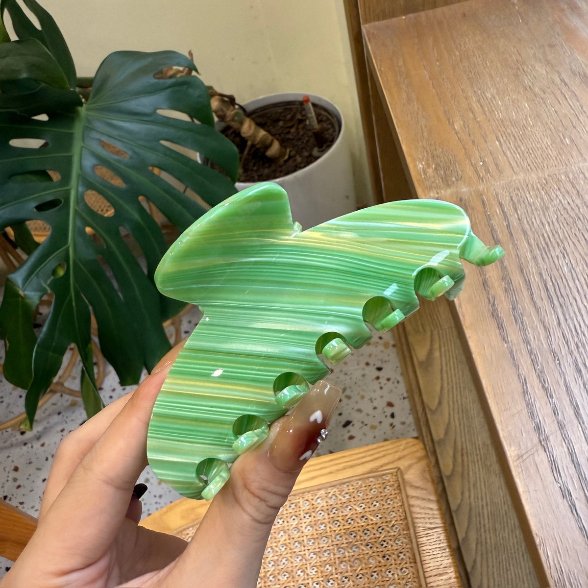 DIY Custom Big Hair Claw