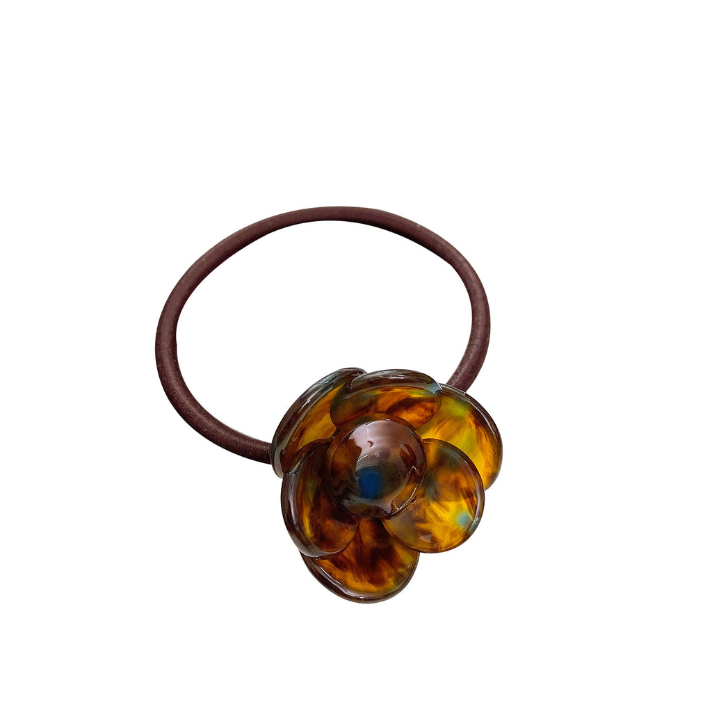 Three-dimensional Camellia hair clip