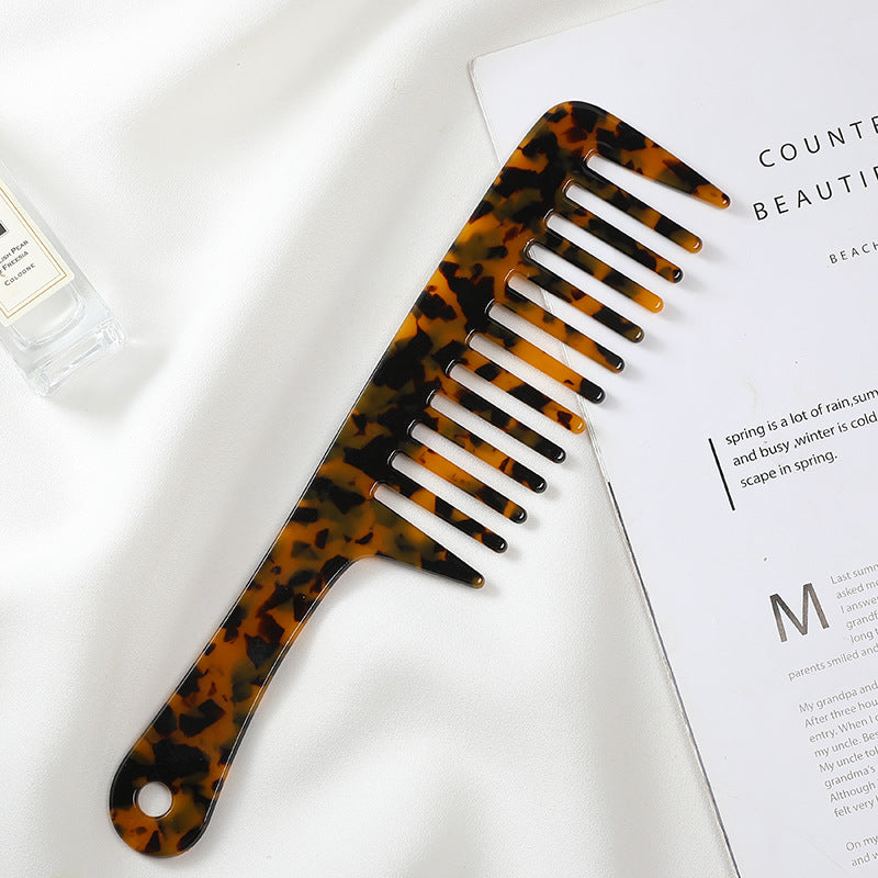 exquisite marble pattern hair comb