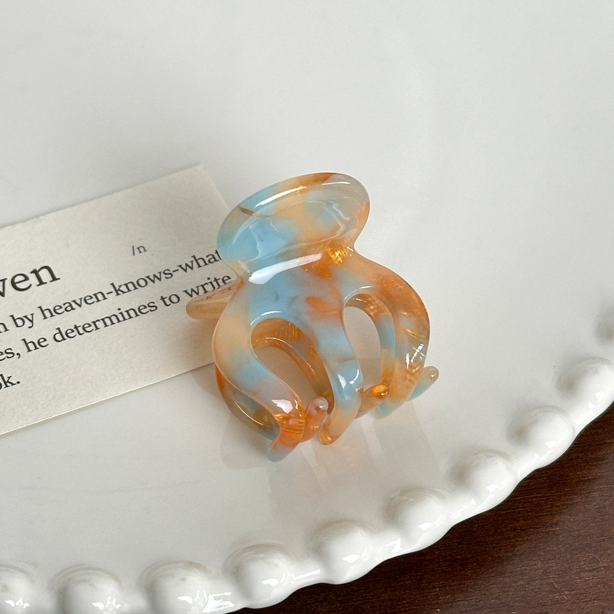 small jelly bangs hair clip