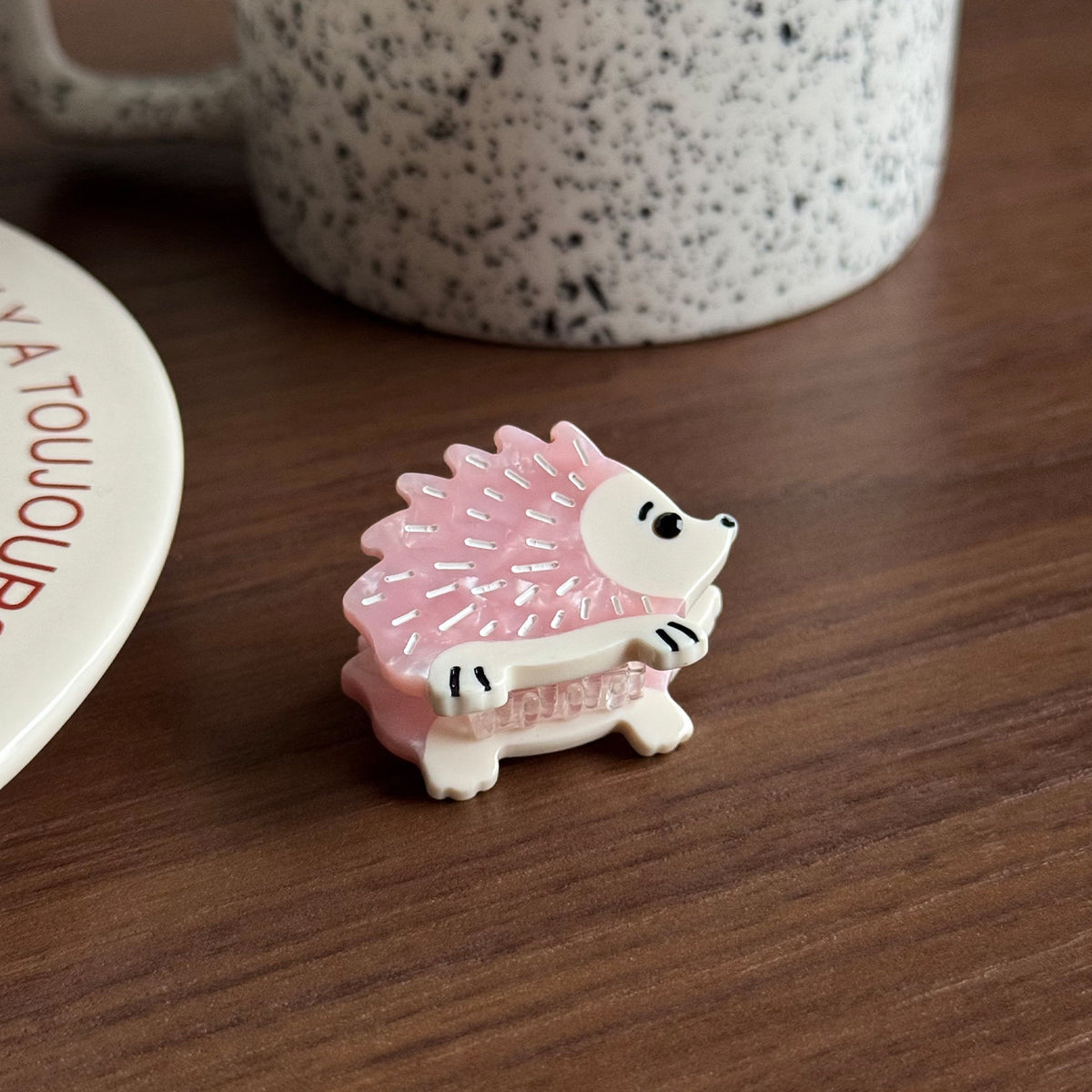 Mini Honeybee hedgehog ladybird hair claw