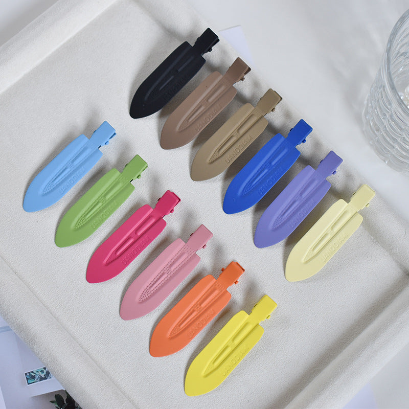 New Internet celebrity women's acetic acid plate seamless hairpin