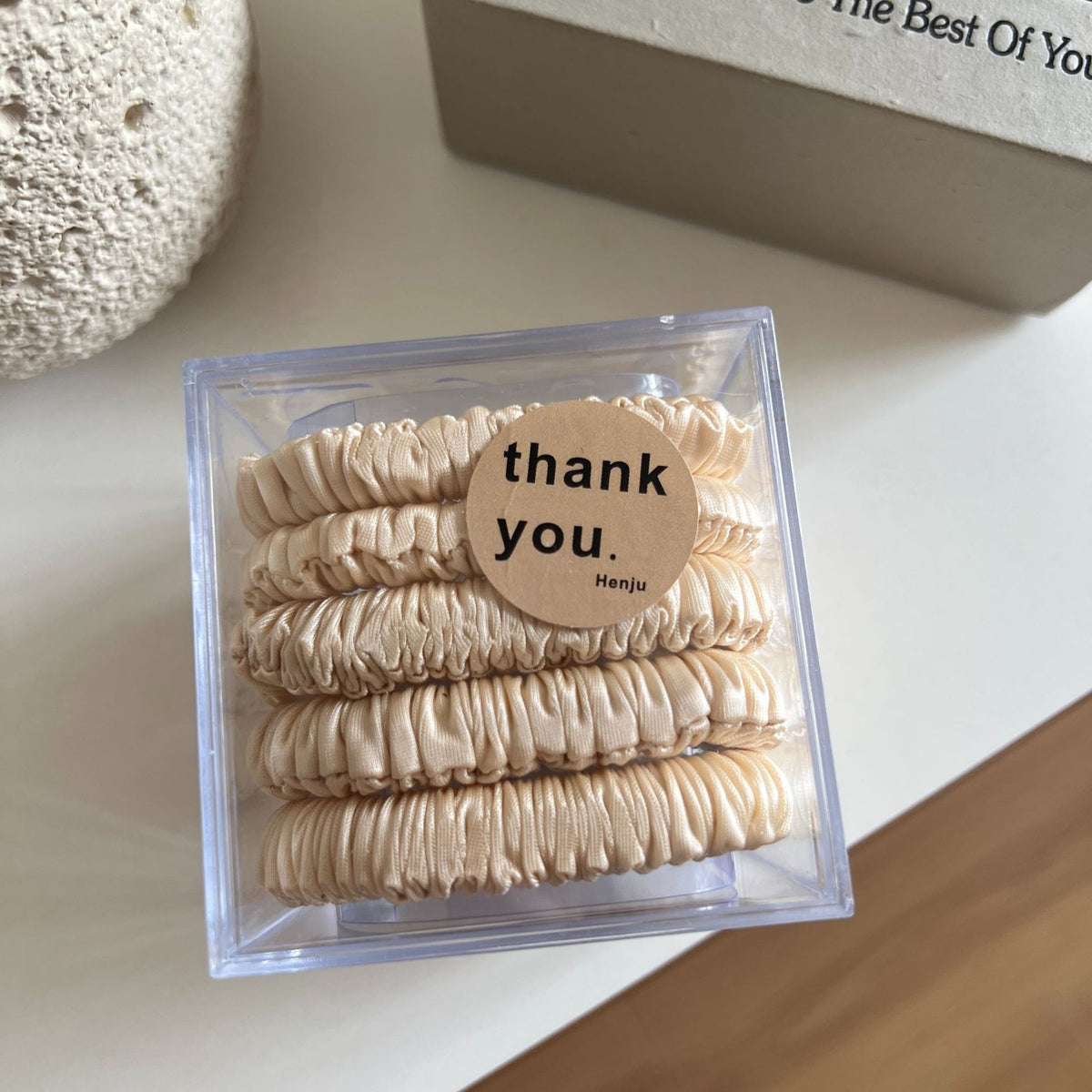 elasticity satin pleated small intestine ring rubber band ins high value ponytail hair band hair tie