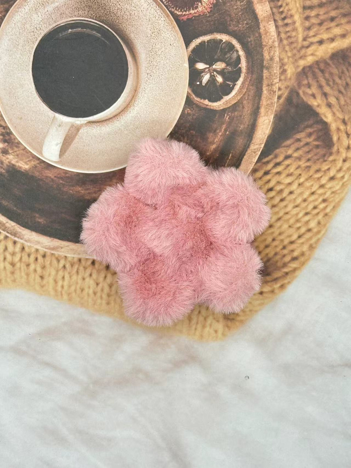 Autumn/Winter Plush Claw Clip