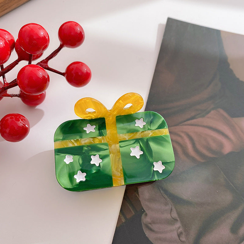 Christmas Series Medium Hair Claw