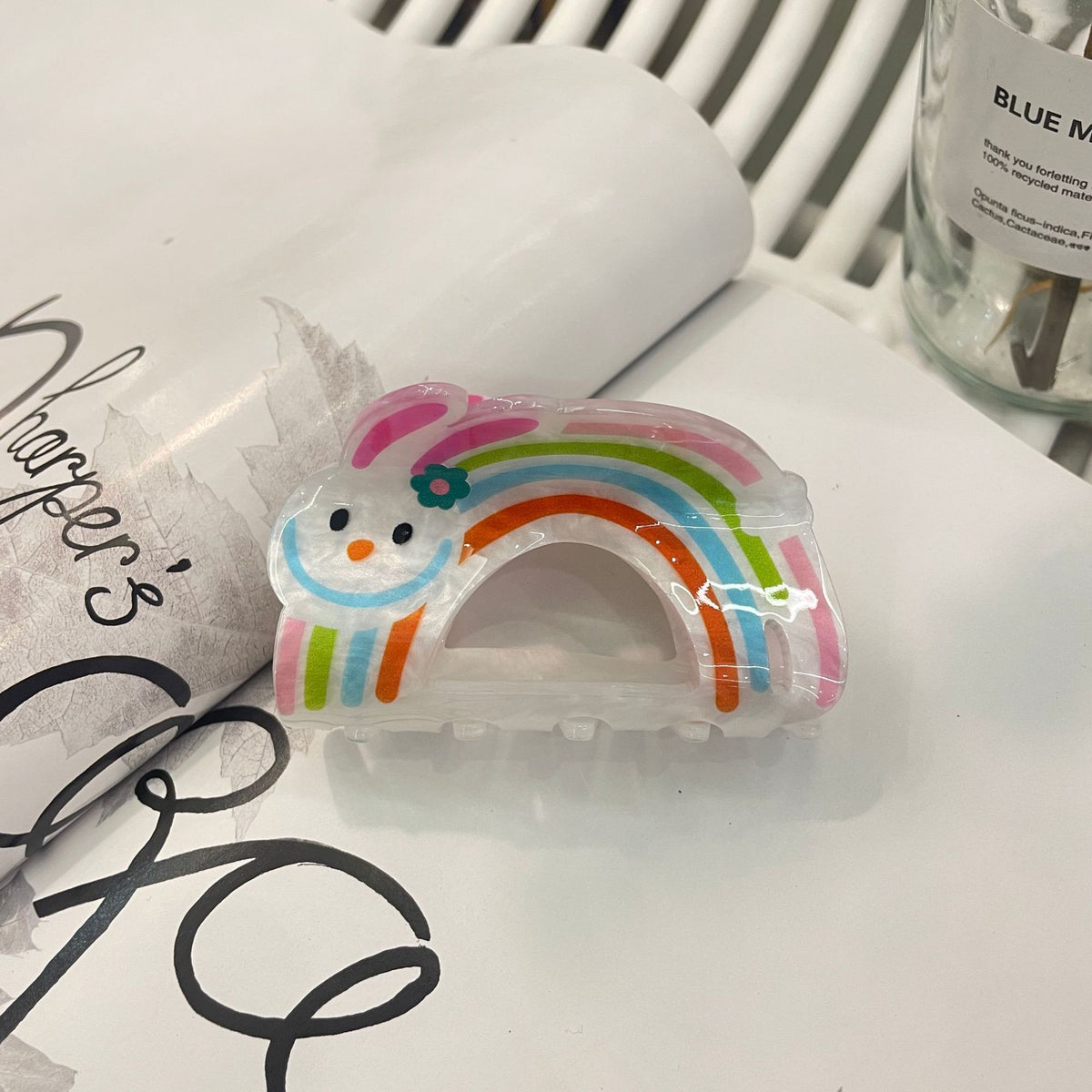 dopamine hair clip angel wing shark hair claw