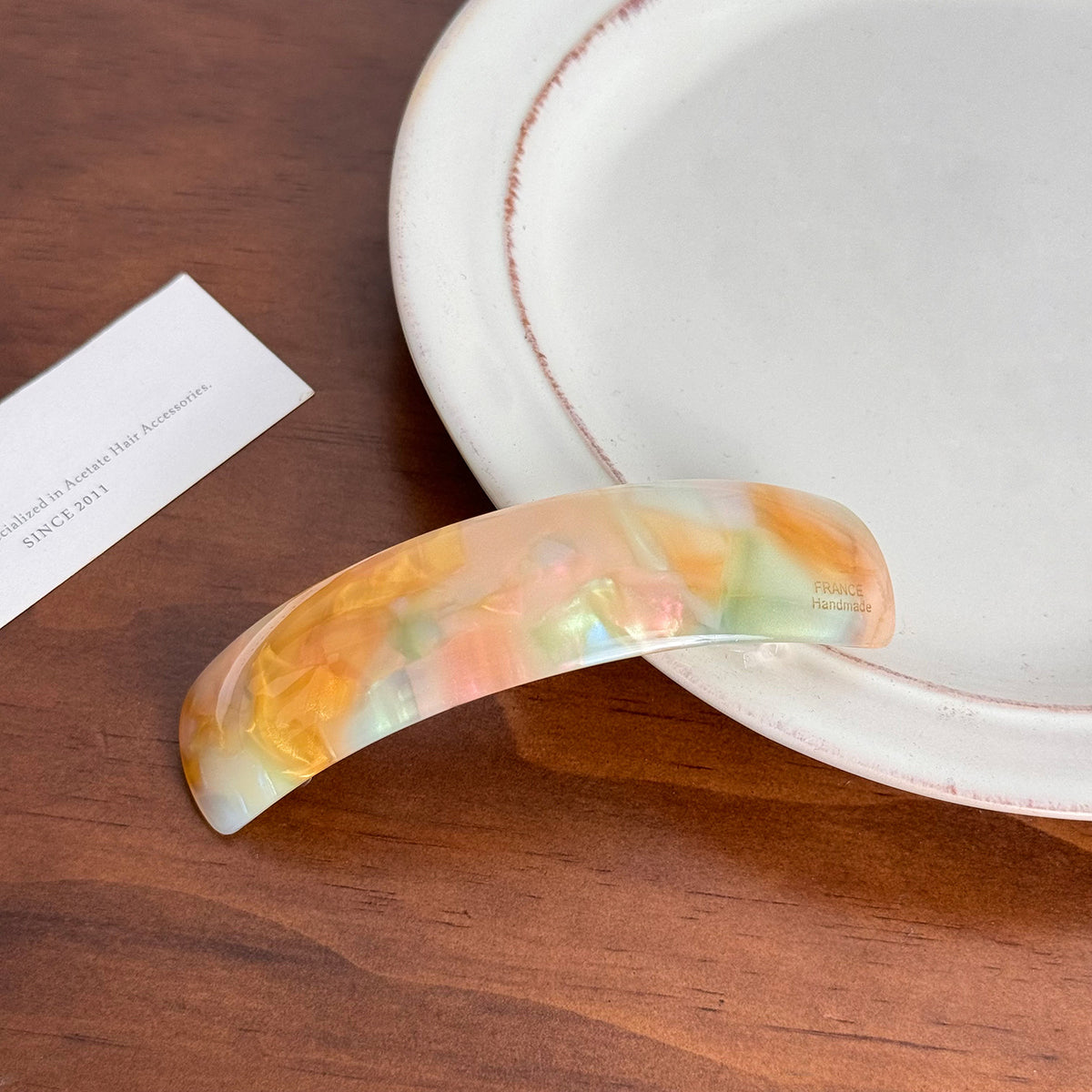 one-word spring hair clip