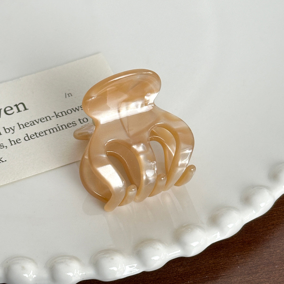 small jelly bangs hair clip