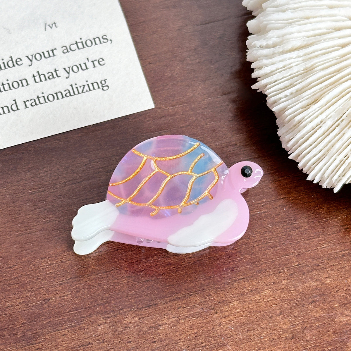 mini owl hair claw
