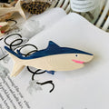 ocean series hair claw clips - unique animal designs (penguin, shark)