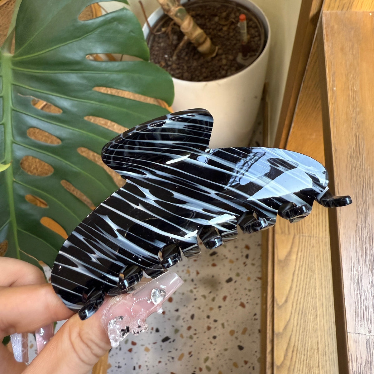 DIY Custom Big Hair Claw