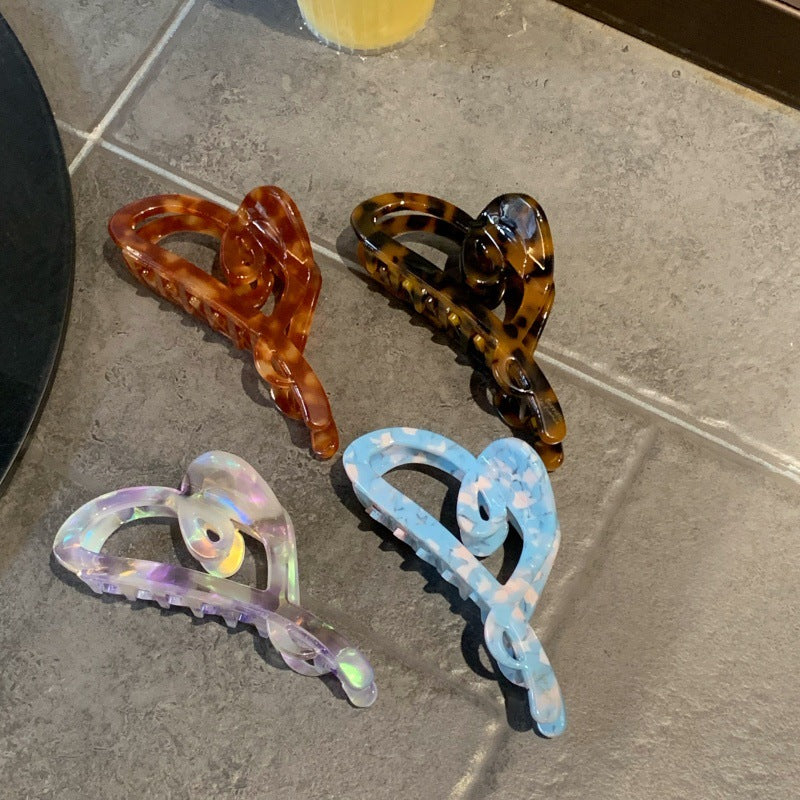Heart Hair Claw