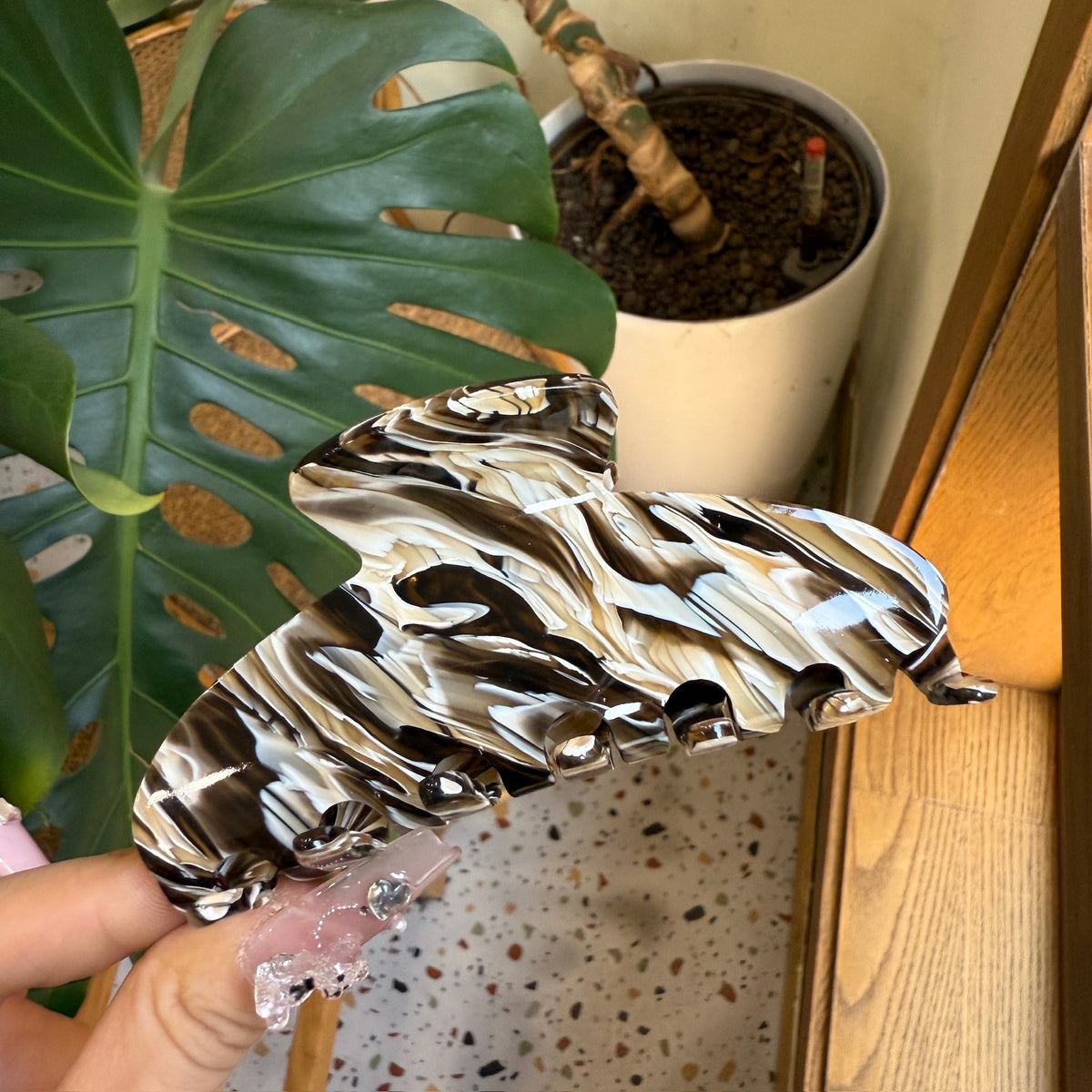 DIY Custom Big Hair Claw