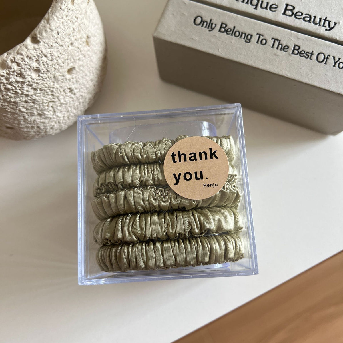 elasticity satin pleated small intestine ring rubber band ins high value ponytail hair band hair tie