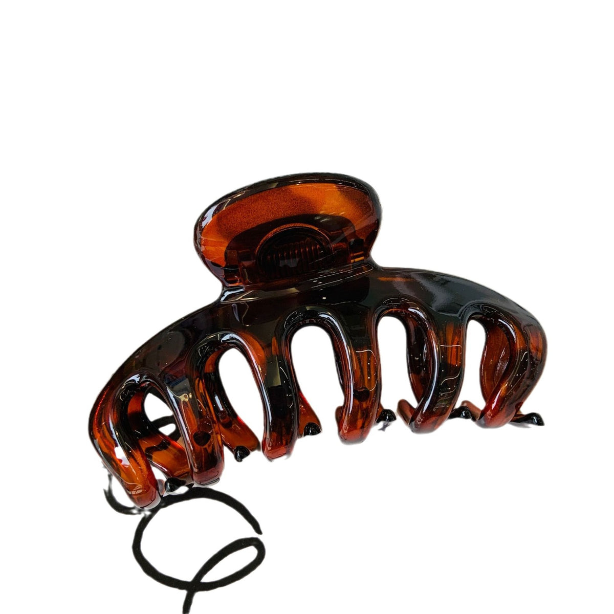 large flower hair claw